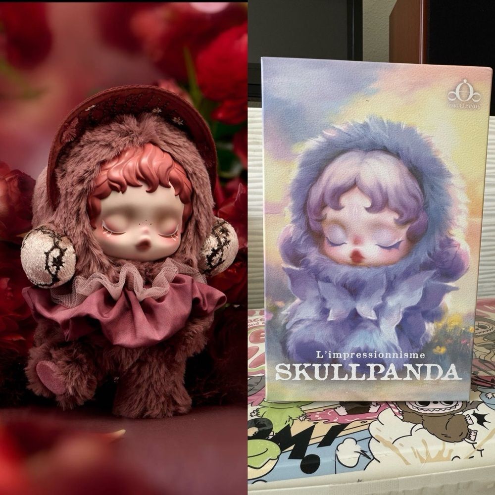 POP MART SKULLPANDA L'impressionnisme Series (Blossom)